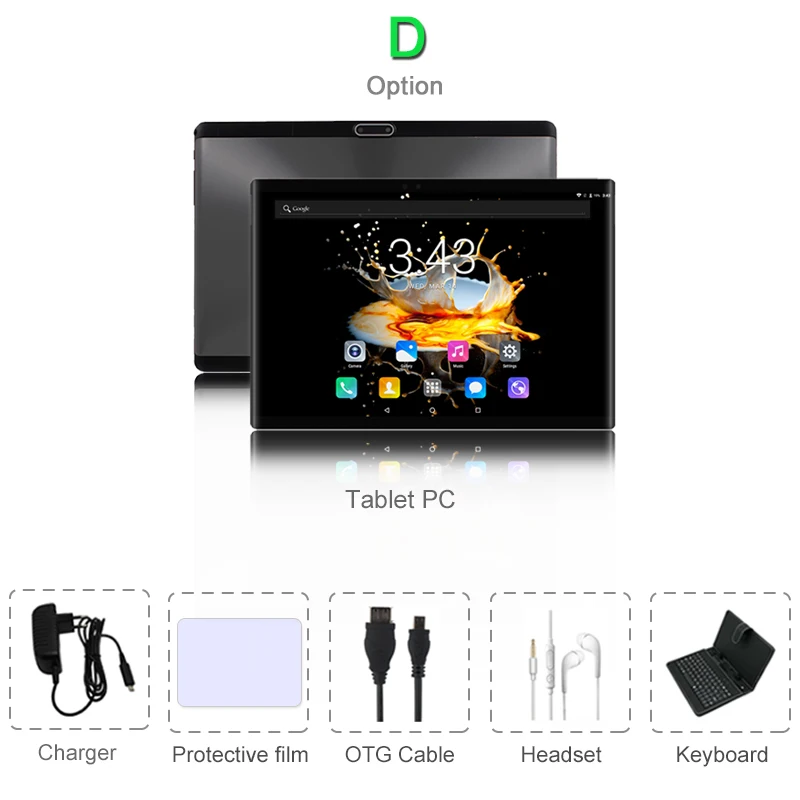 Комплект 4 CIGE N9, 10,1 дюймов, планшетный ПК, 4G, Lte, Android 8,0, четыре ядра, супер планшеты, Ram, 6 ГБ Rom, 64 ГБ, WiFi, GPS, 10, планшет, IPS, две sim-карты, GPS - Комплект: Комплект 4