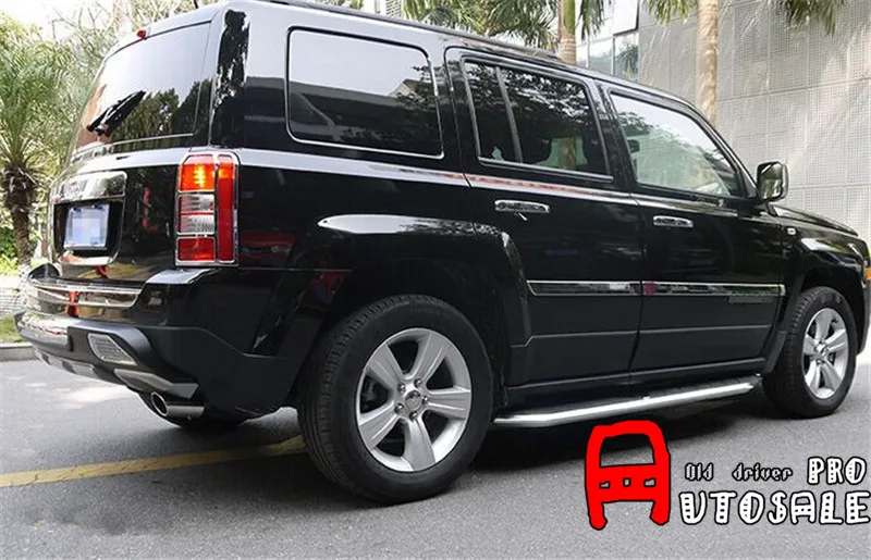 Для JEEP Patriot 2011 2012 2013 2014 2015 ABS внешняя хромированная Боковая дверь Молдинг Лента