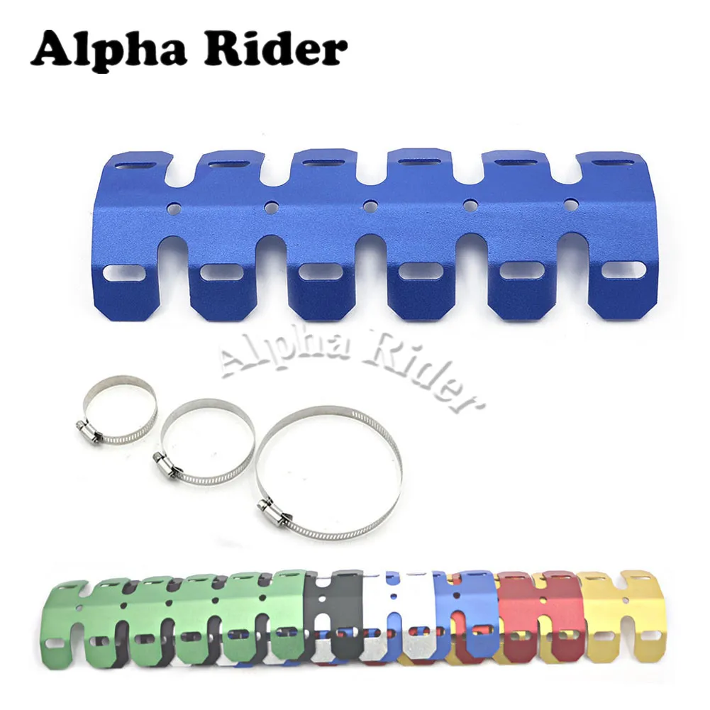 Для Yamaha YZ 85 125 250 450 WR 125X 250R/F 450R/F TTR PW XTZ F выхлопная труба глушителя защита ноги