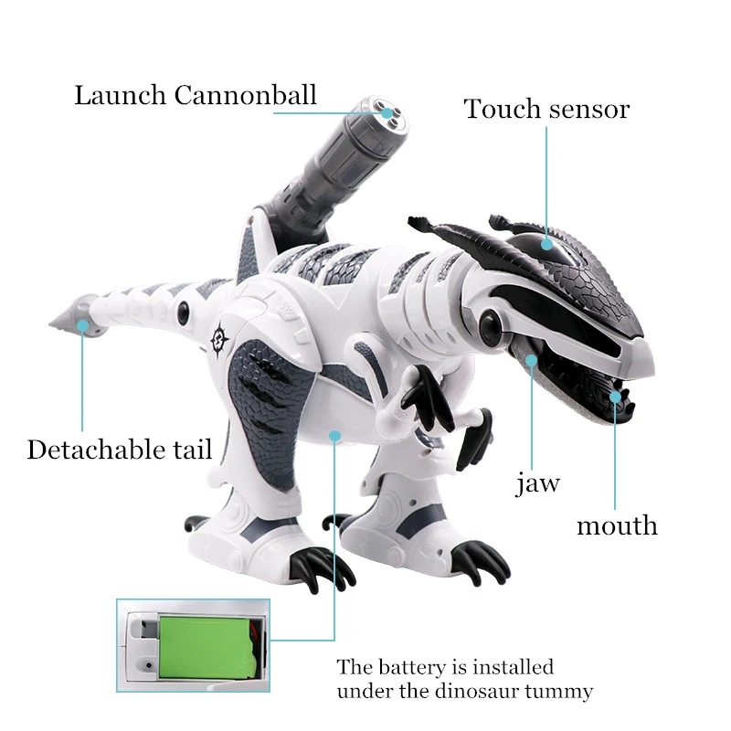 RC робот динозавр интеллектуальная Интерактивная смарт игрушка электронный