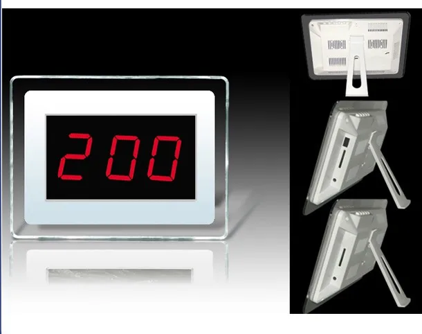 Restaurant Calling System Waiter Caller To The Service Call Start Button ( 2 display+ 50 waterproof buzzer bell ) | Компьютеры и офис