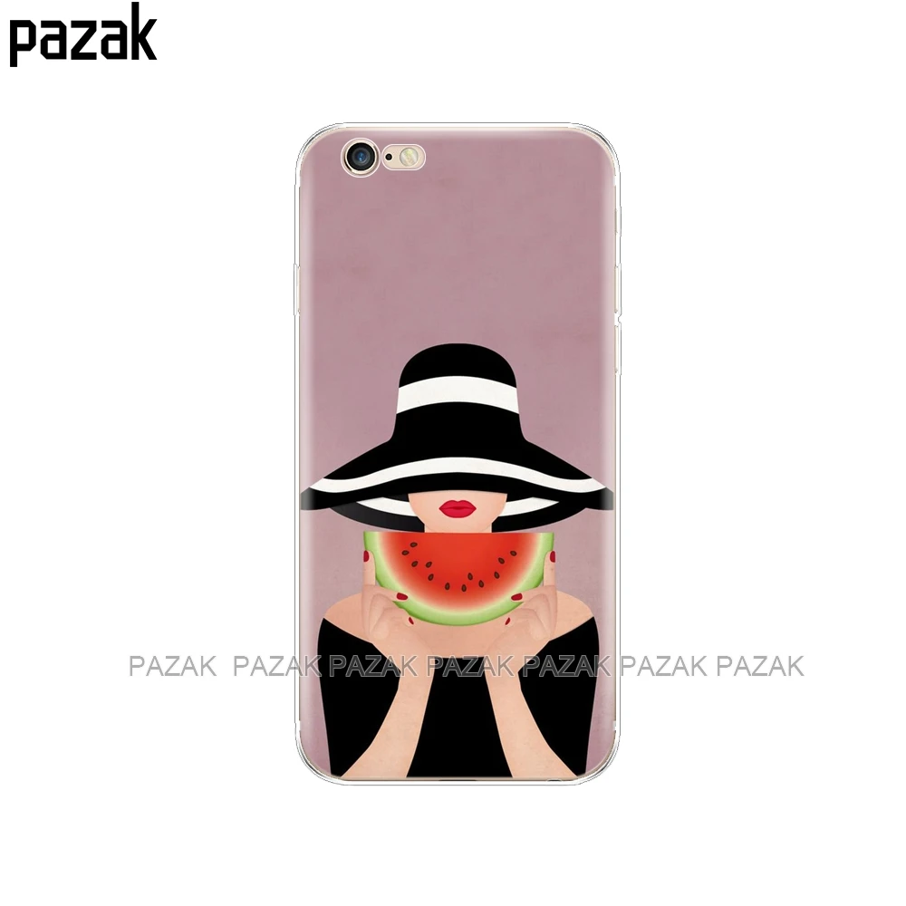 34363 Мягкий силиконовый чехол для iphone 5s, 5 s, se, 6, 6s, чехол, оболочка, чехол для Apple iphone 6s plus, сумка, чехол, чехол, etui, бампер, рисунок - Цвет: 34363