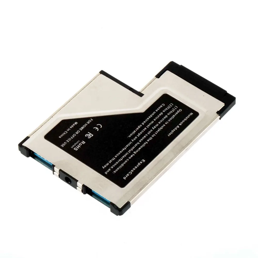 Экспресс карта к USB 3 0 54 мм адаптер конвертер PCMCIA 2 порта скорость передачи до 5