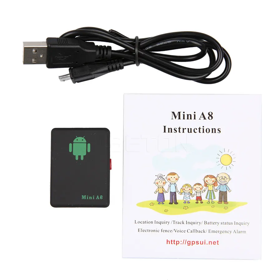 Kebidumei GSM GPRS LBS Global Locator Mini A8 в реальном времени для автомобиля ребенка домашнего