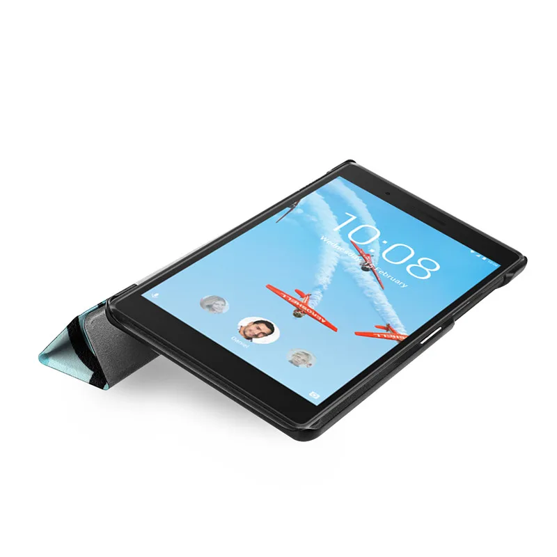 Умный чехол из искусственной кожи для Lenovo Tab 4 7 7504X TB-7504 планшета с подставкой