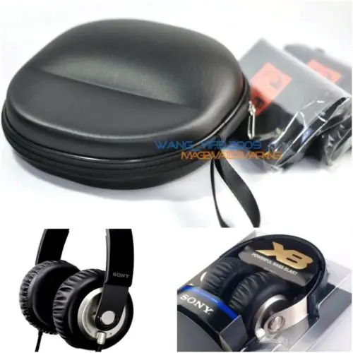 Жесткий чехол и сумка для Sony MDR XB300 XB500 XB700 металлические наушники с узором