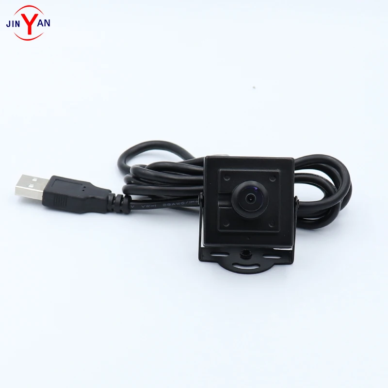 Manual exposure 2MP camera square small iron shell industrial 170 degree wide angle lens 1600x1200 | Компьютеры и офис