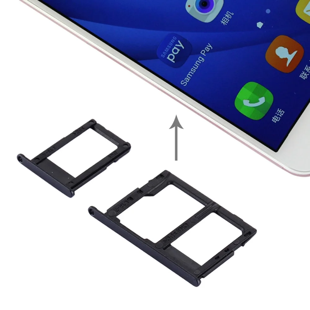 Новый лоток для sim-карт + микро SD и Galaxy J5 Prime/G570 &amp J7 Prime/G610 ремонт замена аксессуары |