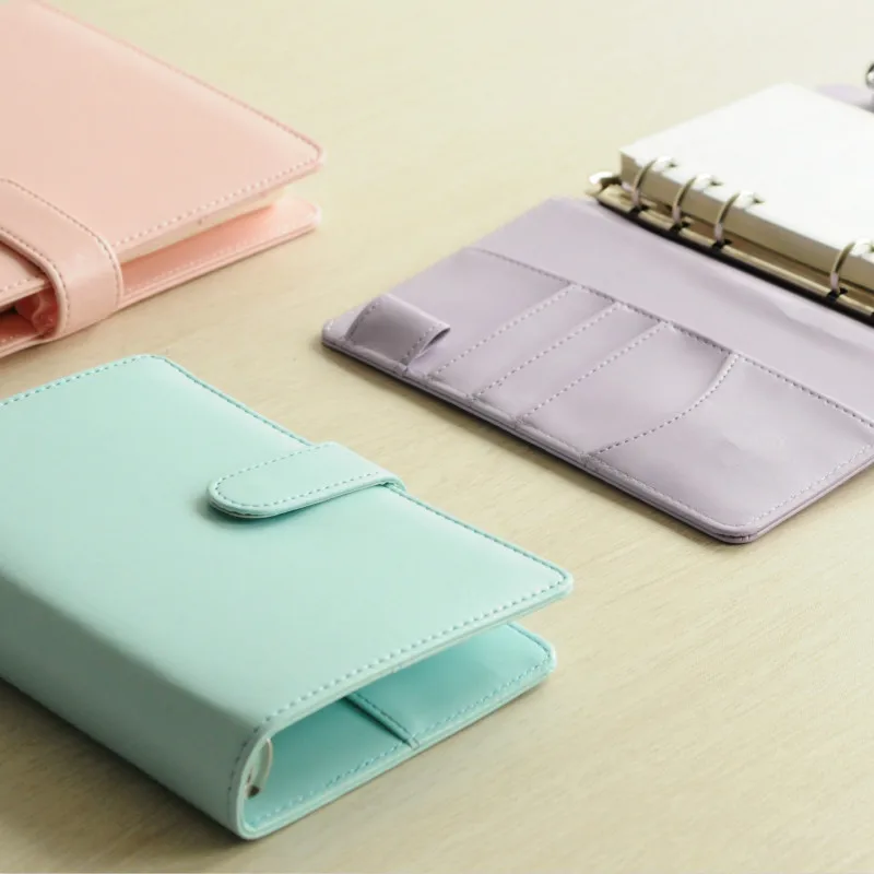 Macaron офисный личный блокнот органайзер милый со спиральной записью папка для