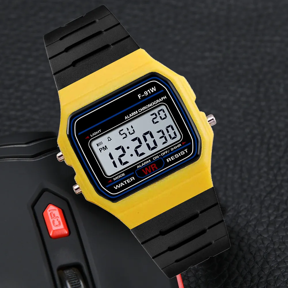 

Silicone Watchband Men watches Waterproof LED Digital Military Army Sport Analog Wrist Watch Mens Electronic watch Clock Relogio