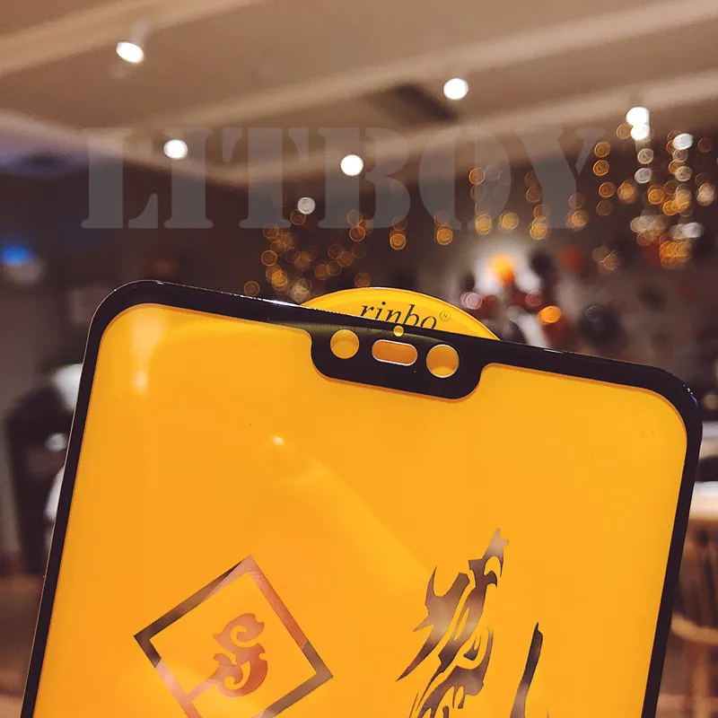 Закаленное стекло LITBOY 6D для Xiaomi Mi 8 SE Mi 8 Lite, полное покрытие, Защита экрана для Xiaomi Mi 8 Lite, защитное стекло, пленка