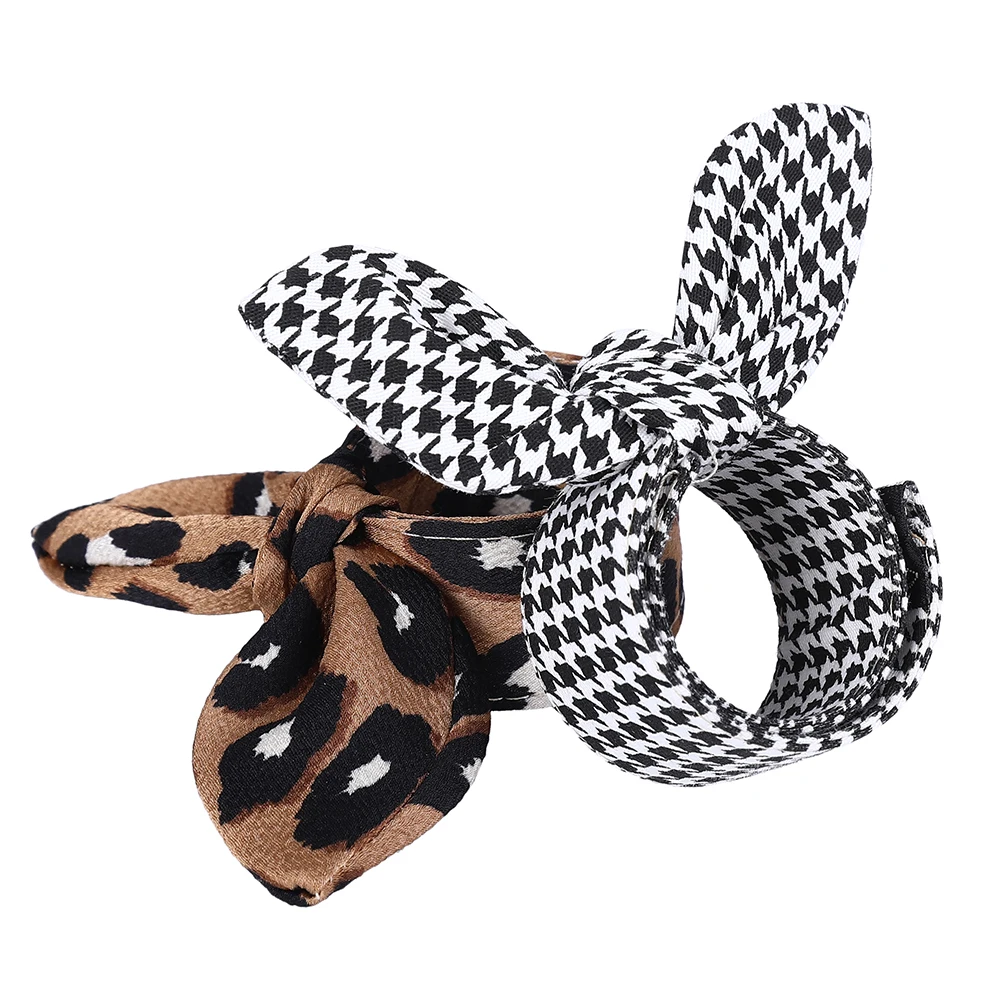 Заколка-Твистер для Бабетты новые волосы бублик для Волос Стайлинг леопардовые уши кролика аксессуар для парикмахера хобби Стайлинг для волос инструмент для женщин девочек