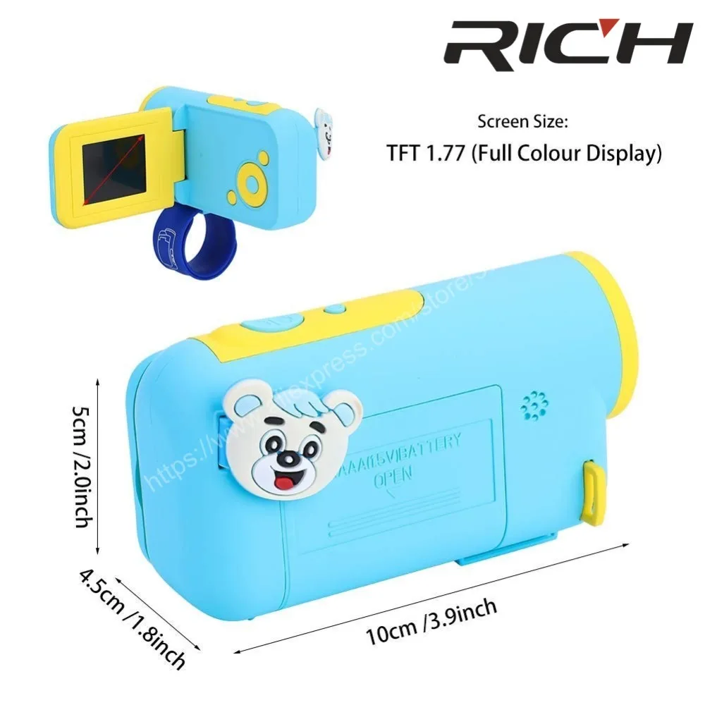 Мини 1/4 &quotHD CMOS DV 1514 пластик портативный милый детский цифровой LSR камера подарок
