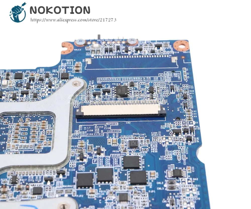 NOKOTION для Lenovo FLEX 14 14-дюймовая материнская плата ноутбука SR170 I5-4200U CPU GT 720M graphics DA0ST6MB6E0