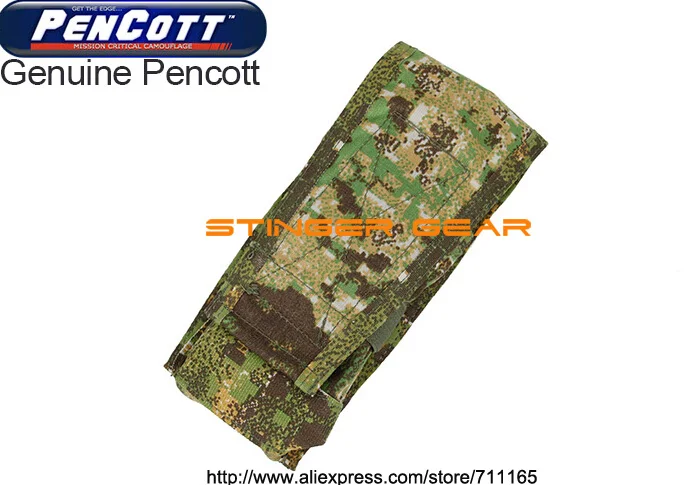 

TMC Double M4 Vertical Pouch PenCott GreenZone MOLLE Pouch(SKU12050813)