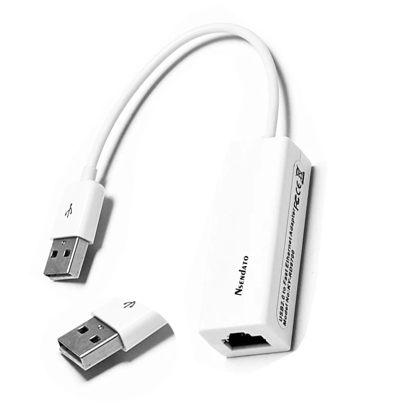 USB 2,0 к RJ45 10/100 Мбит/с сетевой Ethernet гигабитная lan карта адаптер Поддержка Win2000/Vistal/Linux