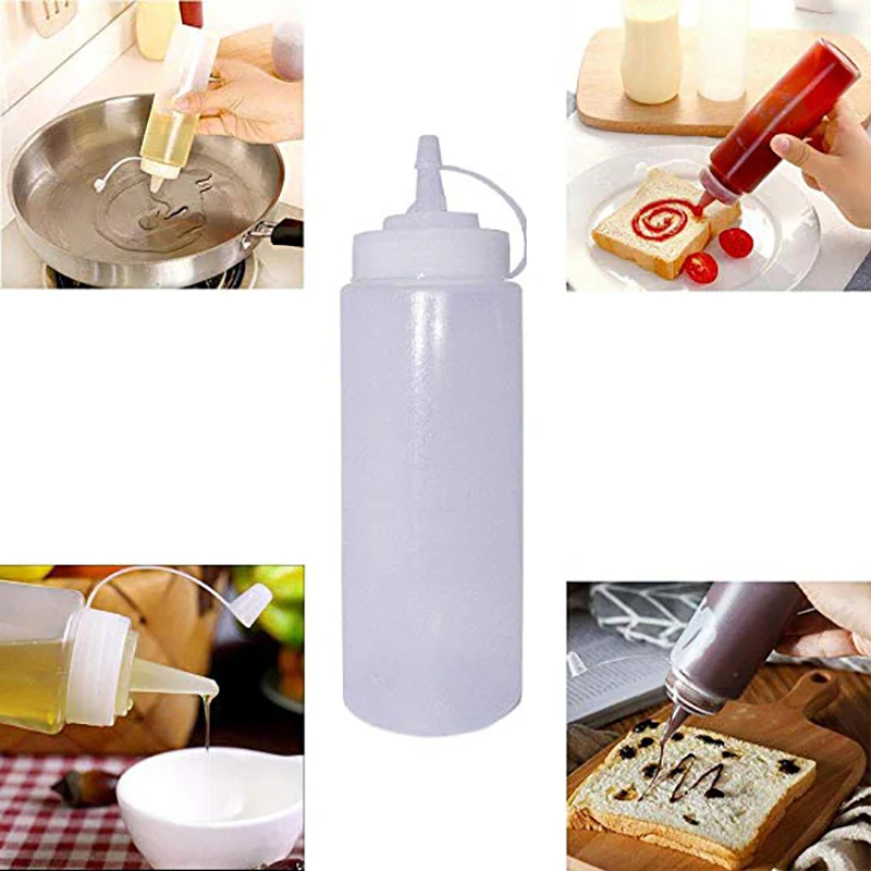 WALFOS Бутылочки для приправ Пластик салатная заправка бутыль сопло небольшые