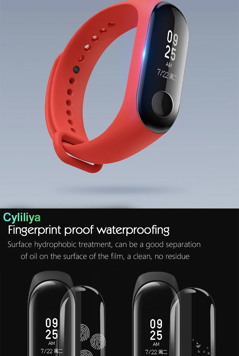 Защитная пленка для экрана из ТПУ Для Xiaomi Mi Band 3 2|Защитные стёкла и плёнки