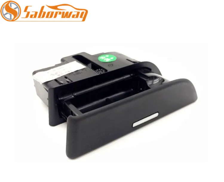 Черная задняя пепельница Saborway для Passat B6 3C CC табака 3C4857306 3C4 857 306 9B9 35D857306 35D