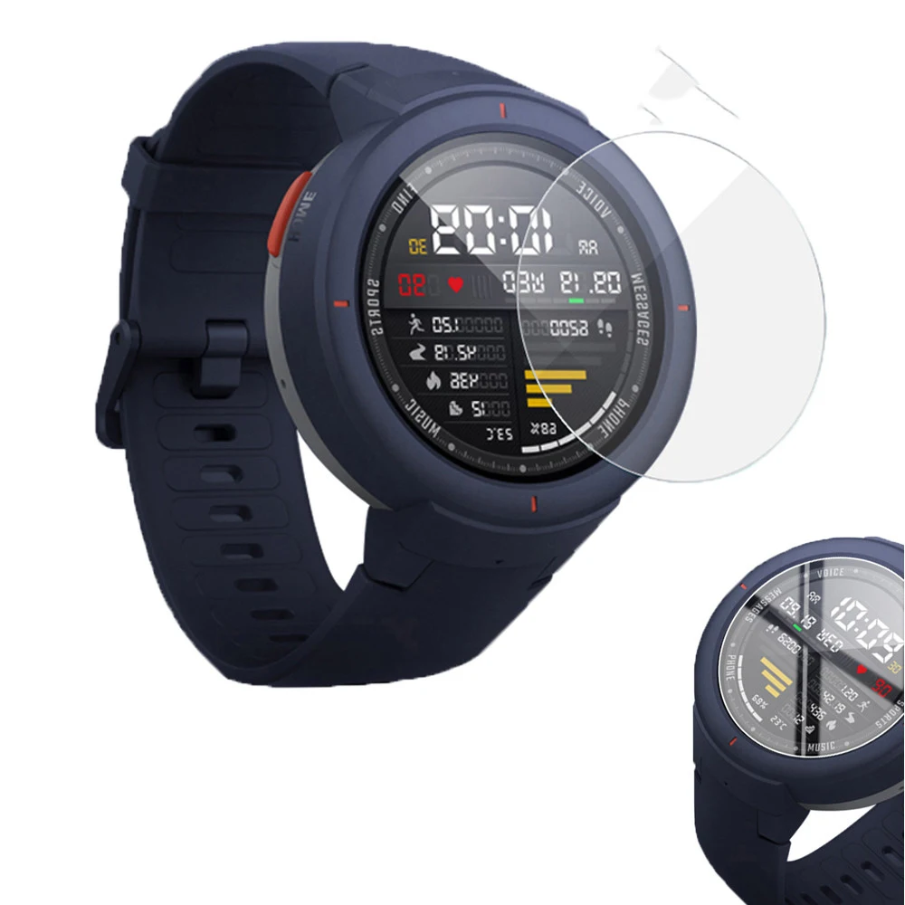 2 шт для Xiaomi Huami AMAZFIT Verge 3 lite Смарт часы из закаленного стекла защита экрана