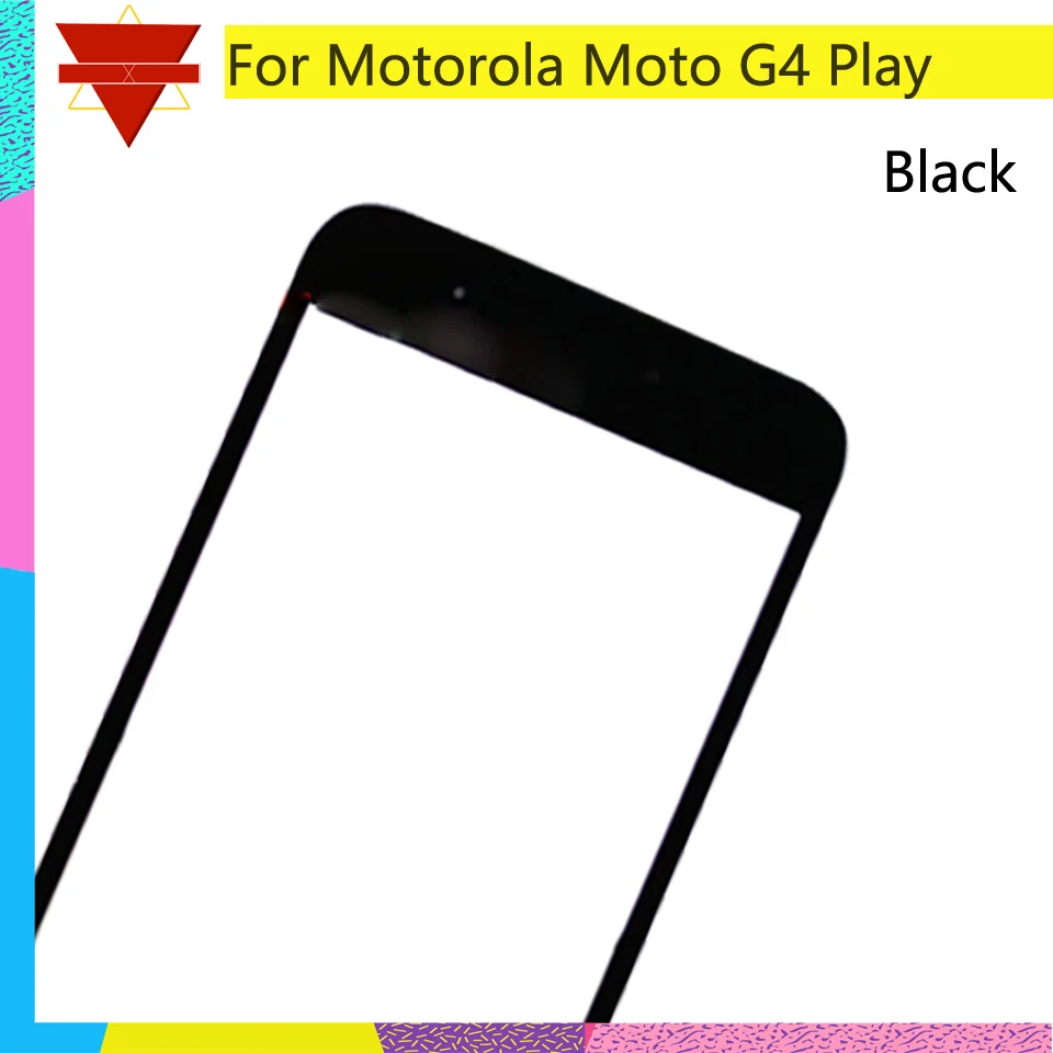 5 0 LCD Переднее стекло объектива для Motorola Moto G4 Play XT1607 XT1609 передний внешний экран