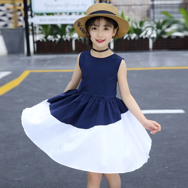 Summer Kids Dresses for Girls 6 8 10 12 Years Casual Lady Girl Princess Dress Teenagers Clothing Costumes Clothes | Детская одежда и