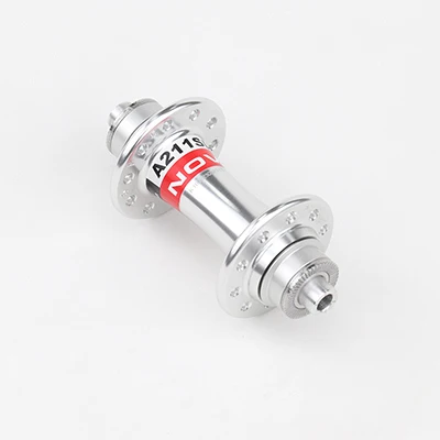 Front Sliver 20H Новатек A211SB F172SB 20 24 28 32 36H складные велосипедные втулки для беспедальный велосипед раздвижные велосипеды 8/9/10/11S черный, красный цвета: золотистый, серебристый - Цвет: Front Sliver 20H