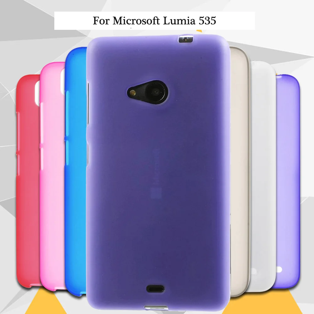 Limelan новый для microsoft Lumia 535 HQ чистый черный ТПУ матовый Силиконовый гель Кожа