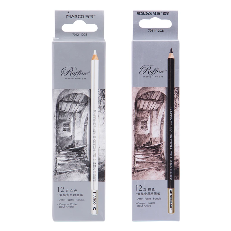 Marco charcoal highlight pen sketch pencil art student beginner hand-painted special soft medium hard black carbon supplies |