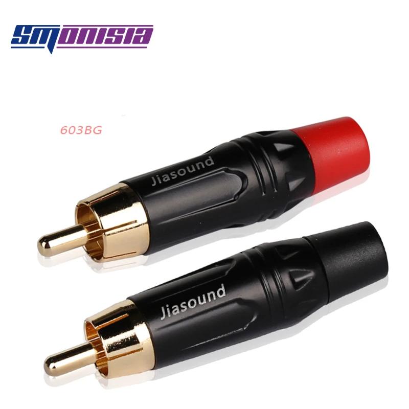 Smonisia 100 шт. RCA AV разъем аудио-видео провод сварочный 603BG Jack | Обустройство дома