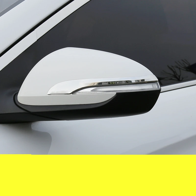 ABS Chrome Боковая дверь Зеркала заднего вида покрытия полосы отделкой автомобильные
