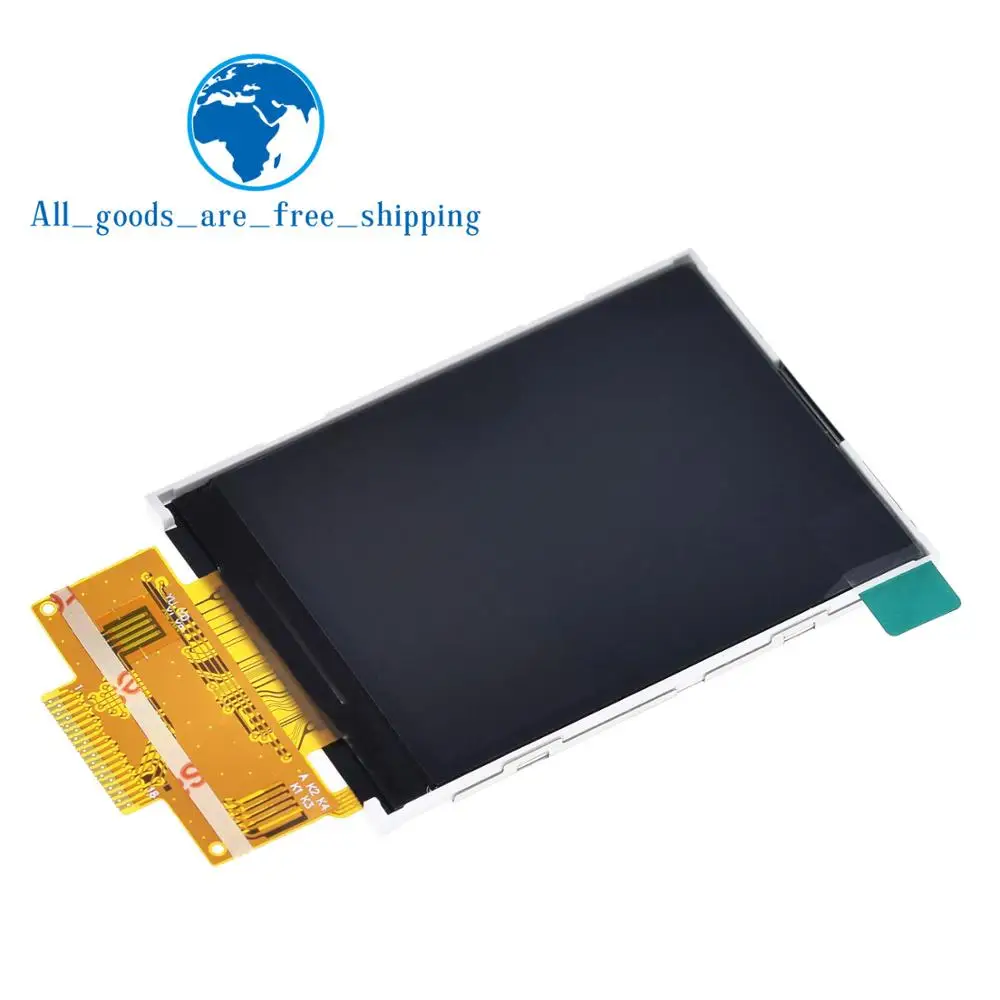 2," 2,4 дюйма 240x320 SPI TFT lcd модуль последовательного порта 5 В/3,3 В PCB адаптер Micro SD карта ILI9341 ЖК-дисплей белый светодиодный для arduino