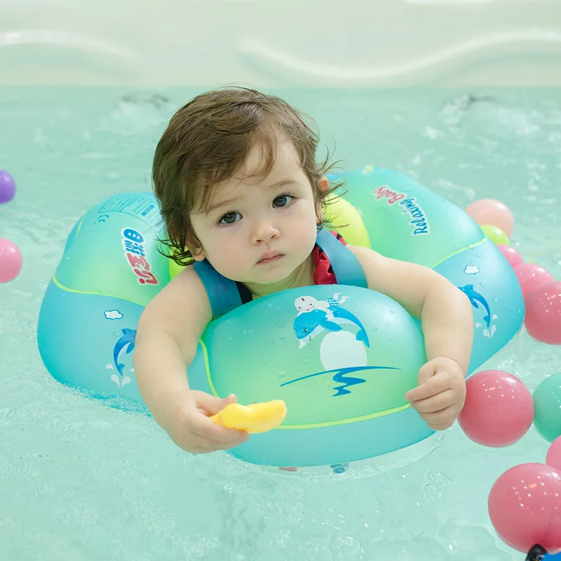 

Baby Swimming Ring Inflatable New Baby Armpit Floating Kids Swim Pool Accessories Swimming Circle Inflatable Double Raft Rings