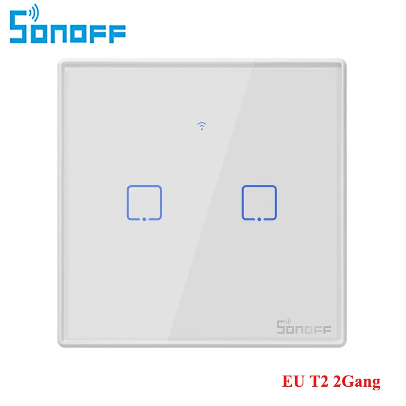 Itead Sonoff T2 ЕС 86 Размер 1/2/3 серия TX 433 мгц радиочастотный пульт дистанционного