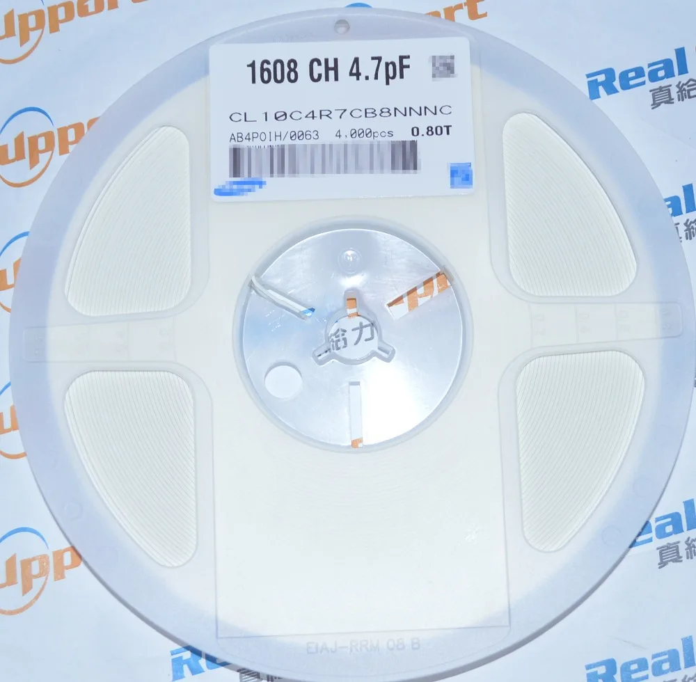 4000 шт./лот 1608 0603 4.7 P 4.7PF +-. 025PF 50 В SMD Керамика конденсатор CL10C4R7CB8NNNC | Электроника