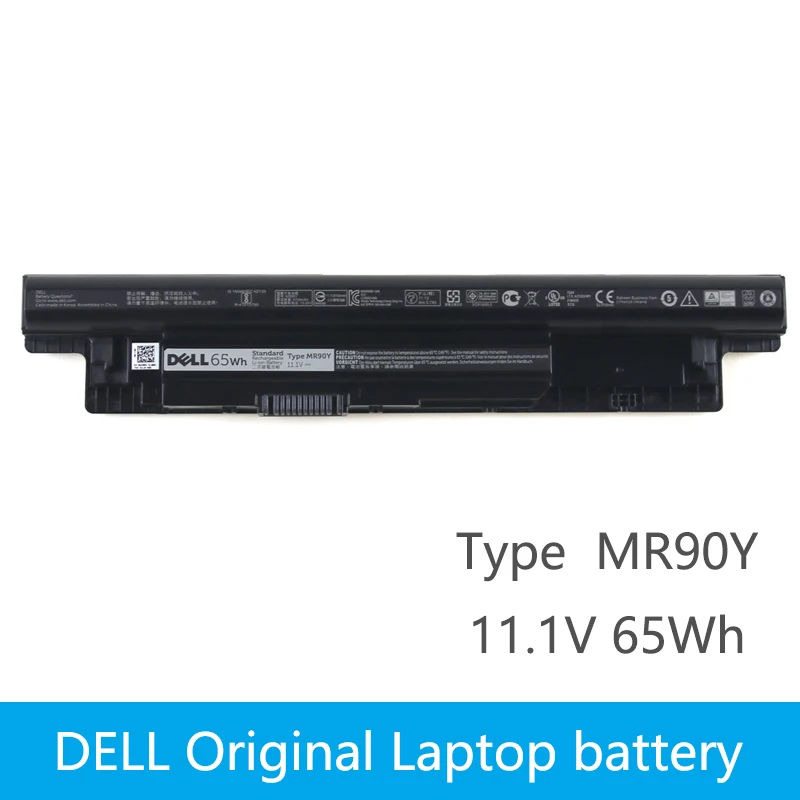 Сменный аккумулятор для ноутбука Dell Inspiron 3421 3721 5421 5521 5721 3521 5537 2421 2521 MR90Y 65Wh 6