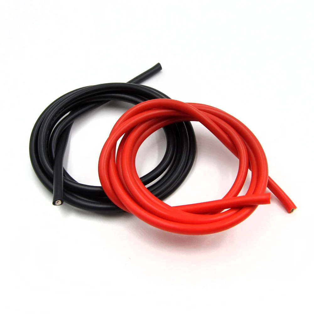 Новый гибкий электронный кабель 2 м 12awg многожильный медный электрический из