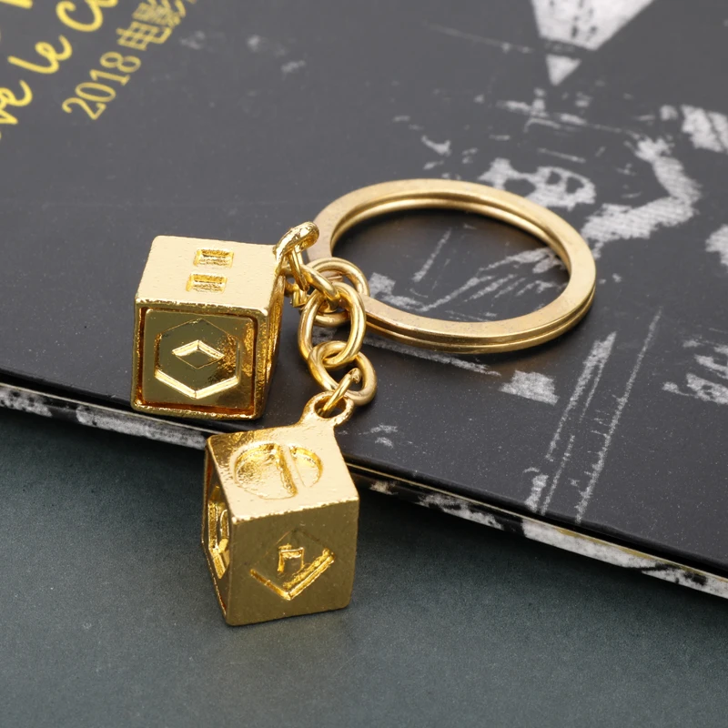 Брелок для ключей Han Solo Lucky брелок с игральной костью кулоном Последние джедаи из