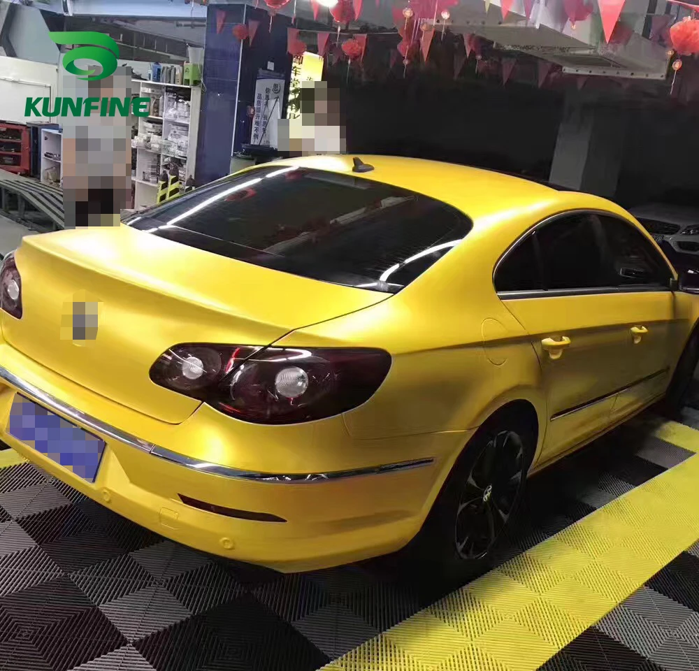 Car Styling Wrap Electro-optic yellow Vinyl film Body Sticker sticker With Air Free Bubble For Motorcycle Part | Автомобили и