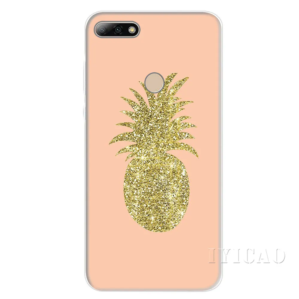 IYICAO летние фрукта ананаса жесткий чехол для Huawei P8 P9 P10 P20 P30 Lite 2015 2016 2017 Plus Pro P Smart 2019 |
