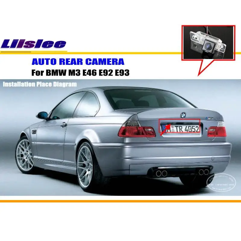 Car Rear View Camera For BMW M3 E46 2001~2006 E92 E93 2007~2013 Parking Reversing Back Up CAM Vehicle HD Auto Accessories