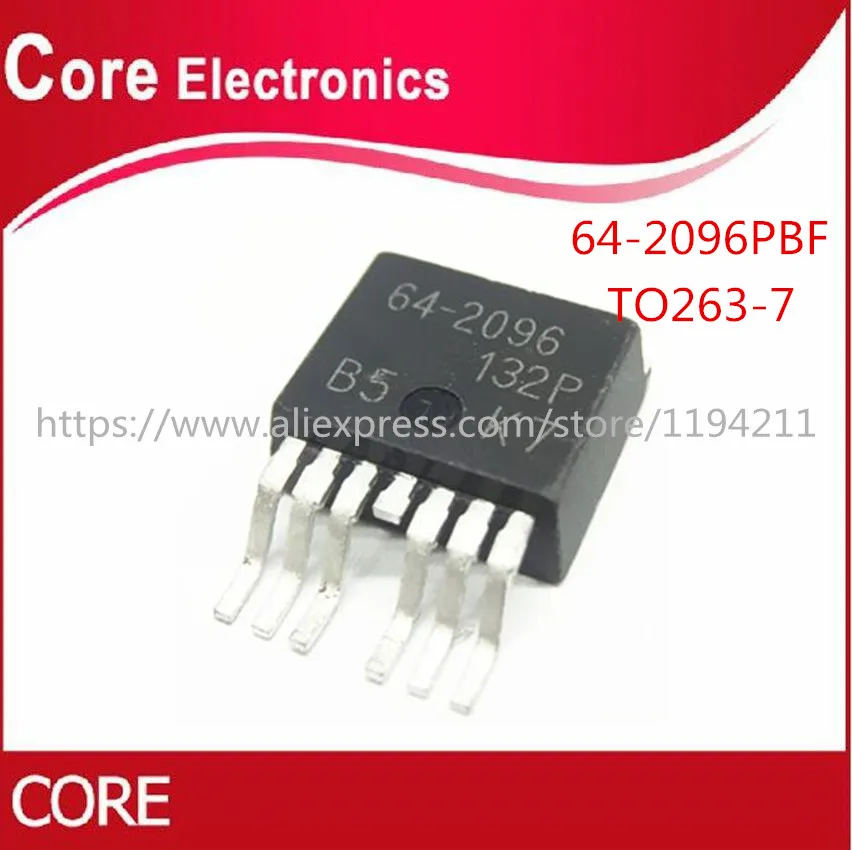 20 шт./лот 64 2096PBF четырёхъядерный разрядный процессор 2096 MOSFET N CH 75В 160A TO263 7