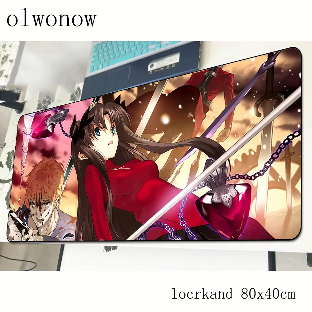 

Fate mousepad gamer High-end 800x400x2mm gaming mouse pad large hot sales notebook pc accessories laptop padmouse ergonomic mat