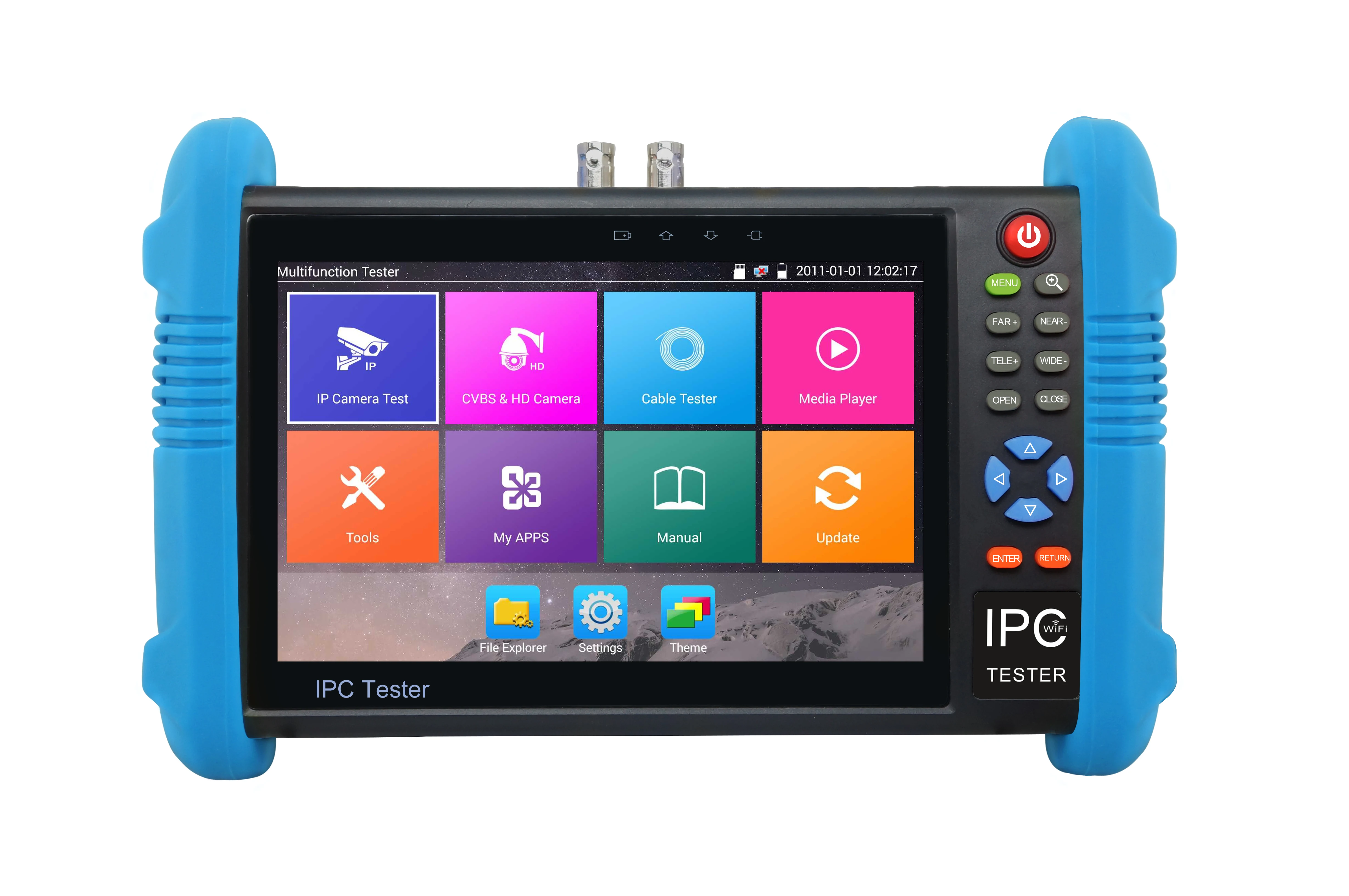 7 дюймовый тестер IPC9800ADHS Plus 6 в 1 IP HD CCTV монитор H.265 4K 8MP 5MP 1080P аналоговый AHD TVI CVI SDI