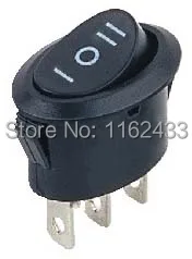 10 шт./лот KCD1 105 3 перфоратор 21x14 мм pin ВКЛ ВЫКЛ ellipse boat кулисный переключатель