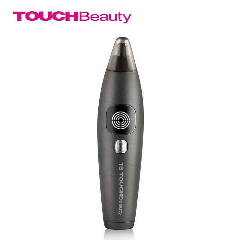 

TOUCHBeauty Waterproof Nose Ear Hair Trimmer for Men with Stainless SteelBlade, LCD Screen Display Battery Level TB-1651