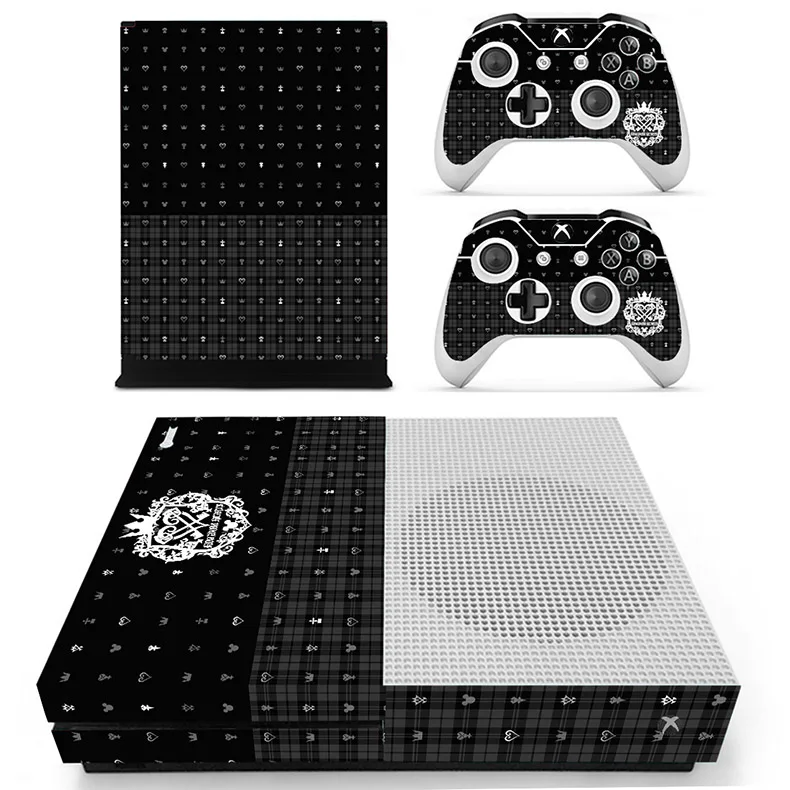 YS-xboxoneS-2066 Наклейка с изображением Kingdom Hearts III для Xbox One S sticker s vinilo pegatina для Xbox one Slim Console и два контроллера - Цвет: YS-xboxoneS-2066