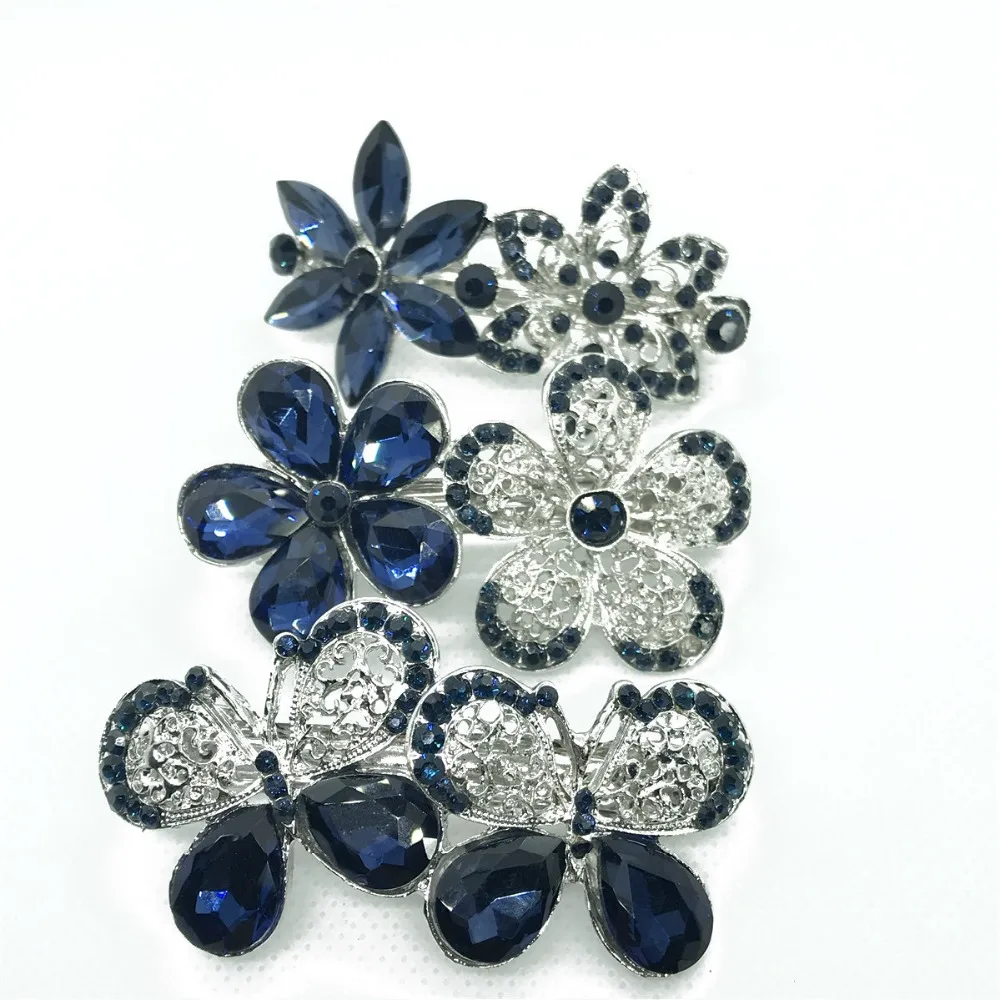 

Four-leaf Herstyle Hairstyle Bridal Ball Crown Wedding Party Accessories Hair Accessories Comb Princess Crystal Headdress Crown