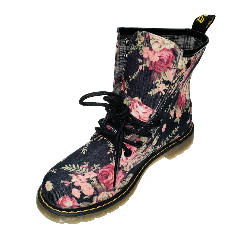 Женские высокие ботильоны в стиле ретро модные тканевые ботинки для верховой