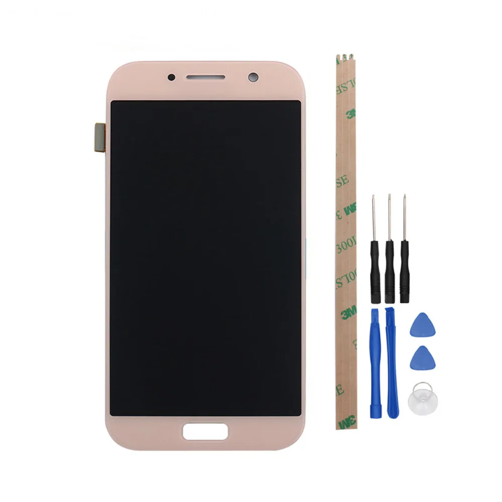 Alesser для Samsung Galaxy A5 A520 A520F ЖК-дисплей и сенсорный экран с отдельной рамкой Amoled экран Замена+ Инструменты